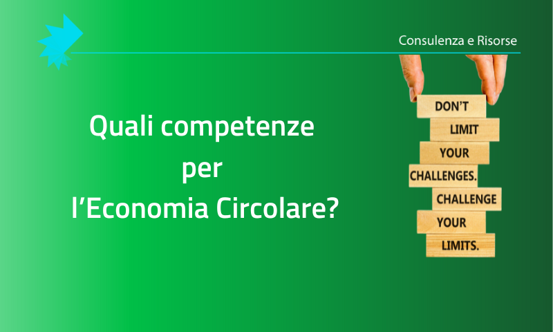 Economia circolare, competenze