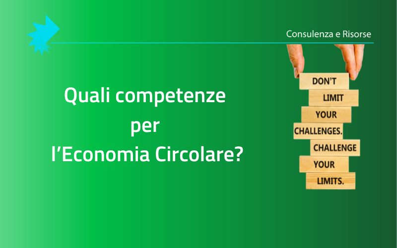Economia circolare, competenze