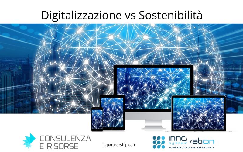 Digitalizzazione vs Sostenibilità
