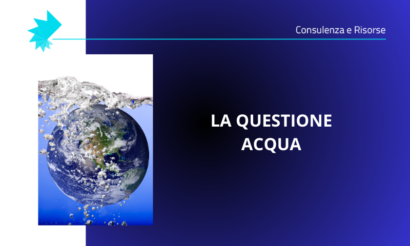 sostenibilità e acqua
