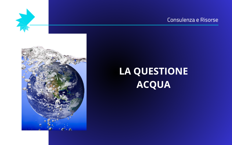 sostenibilità e acqua