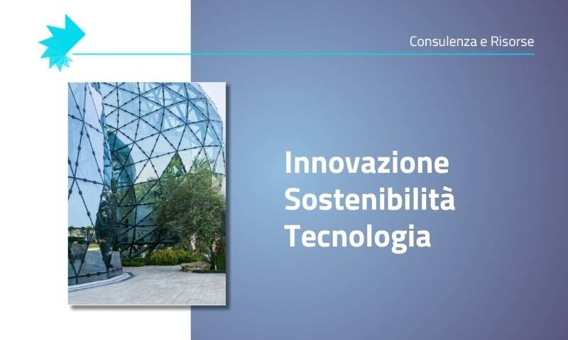 Innovazione sostenibilità