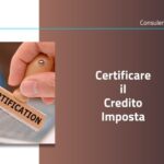 Certificazione credito imposta