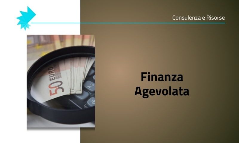 finanza agevolata