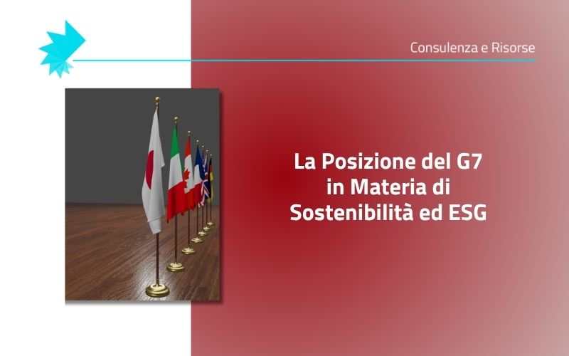 sostenibilità ed esg