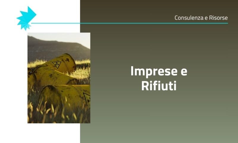Rifiuti ed economia circolare