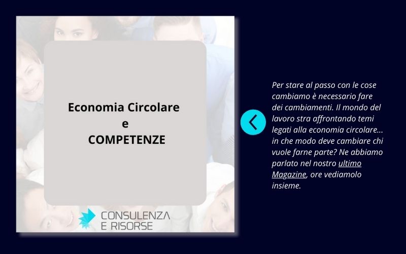 Competenze nell'Economia Circolare