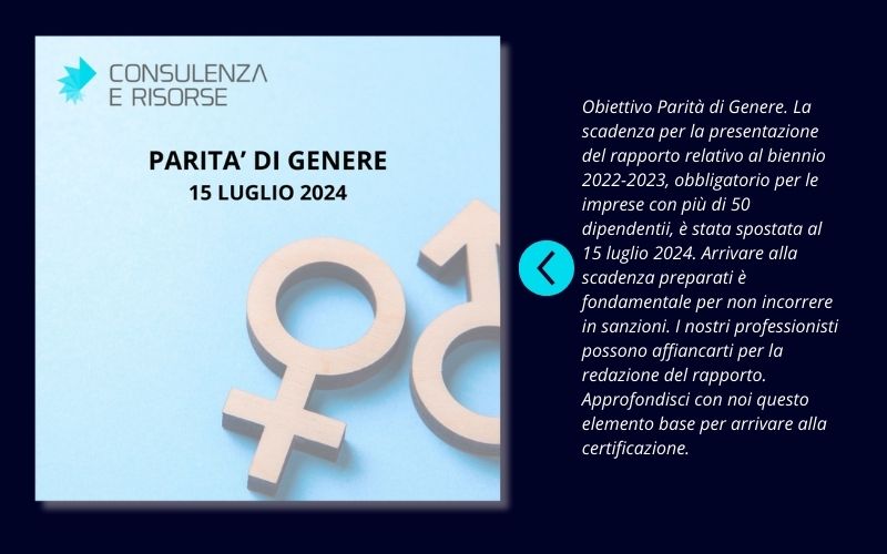 Parità di genere