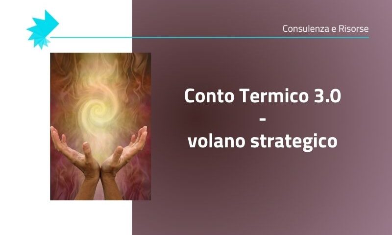 Conto termico 3.0