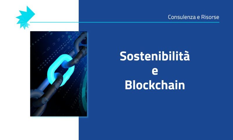 Blockchain e Sostenibilità